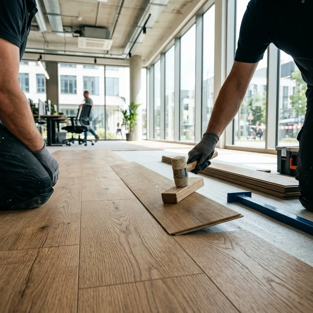 Laminate Wooden Flooring Finish